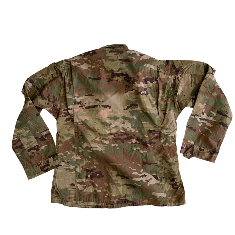 Army Combat Uniform Coat Men's Size M Reg Full Zip Blouse Shirt Coat Brand New - Picture 4 of 16